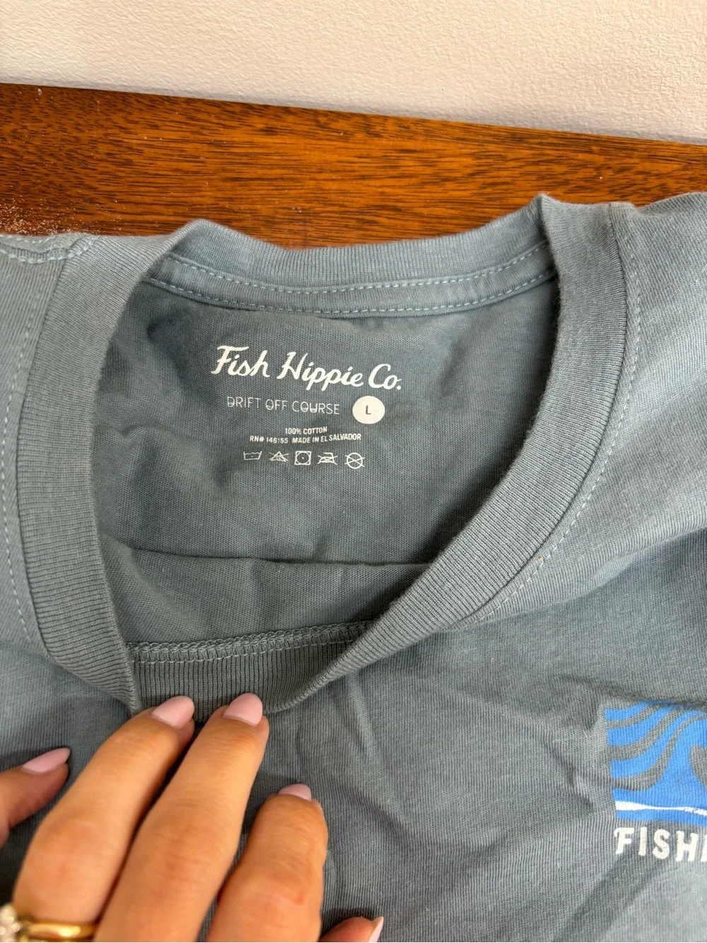 Fish Hippie soft gray